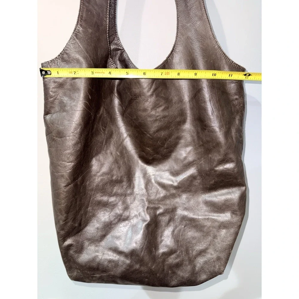 Bretelle Shopping Bag Brown Hobo Boho Shoulder Bag  M0851 J‎